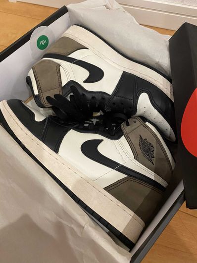 Nike GS Air Jordan 1 High OG "Sail/Dark Mocha/Black"