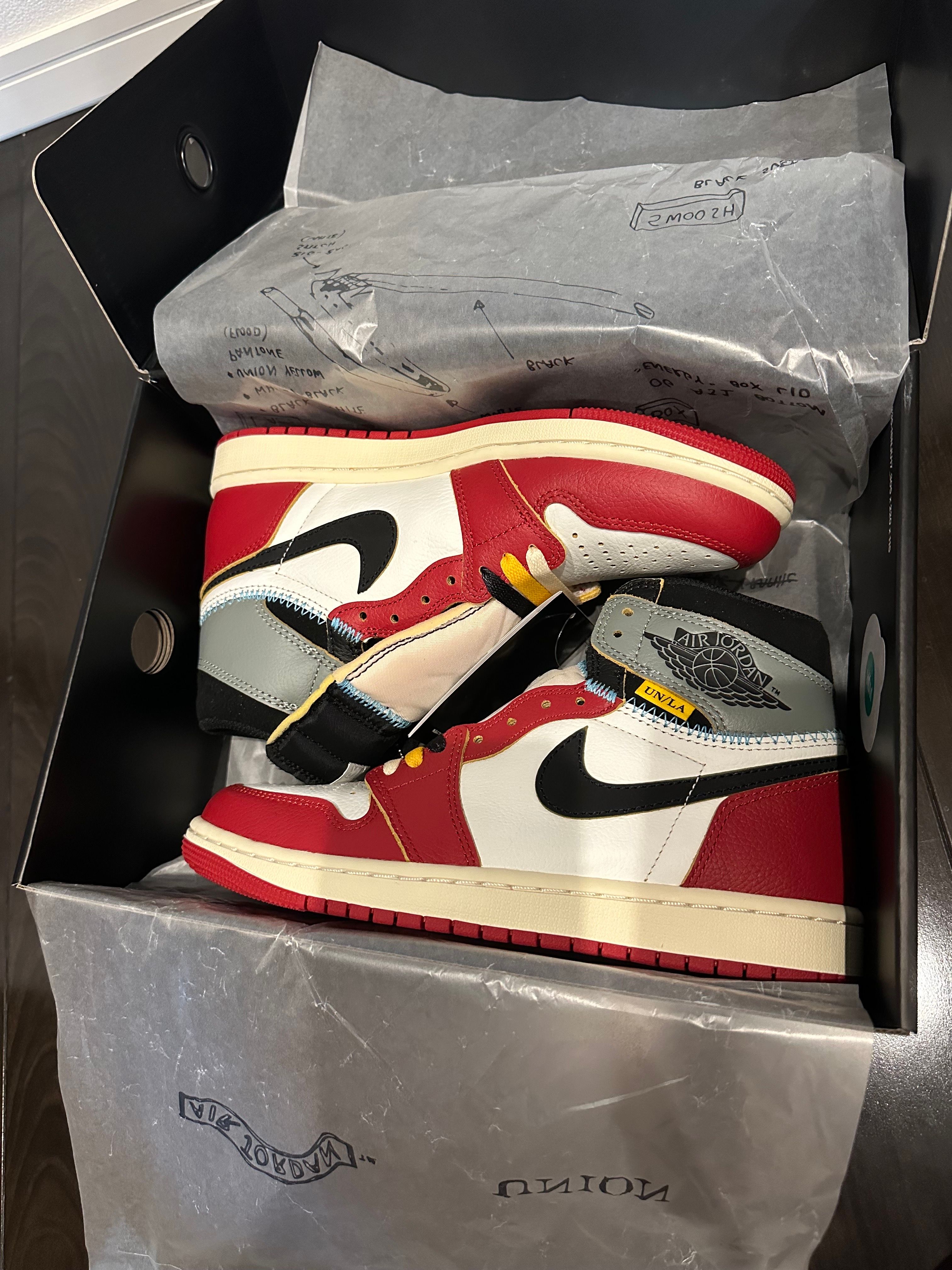 UNION × Nike Air Jordan 1 Retro High OG "Chicago/Shadow"