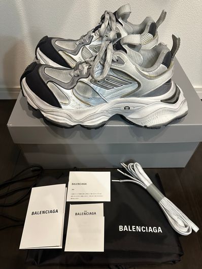 BALENCIAGA Cargo Sneaker "White/Grey"
