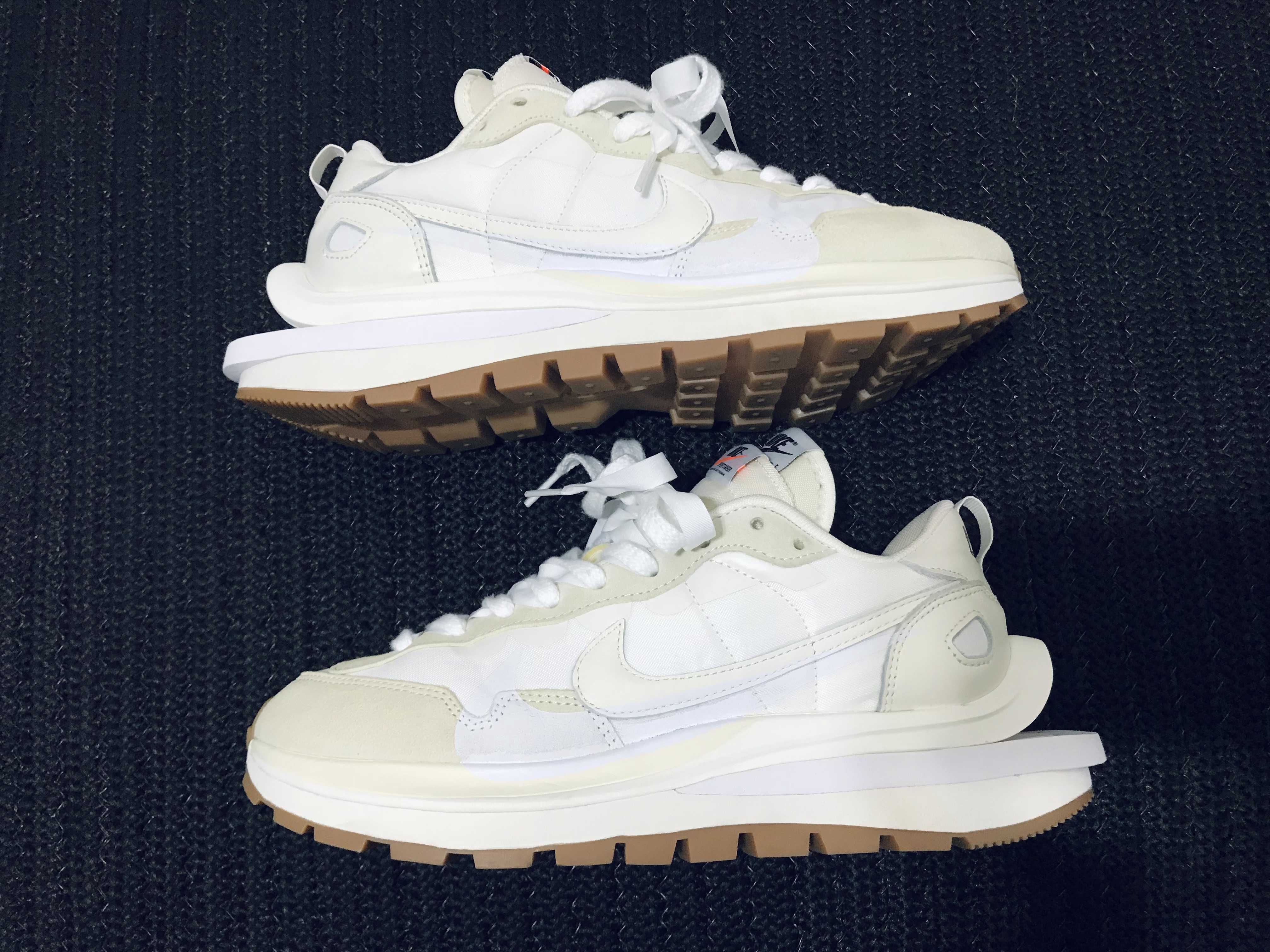 sacai × Nike Vapor Waffle "White Gum"