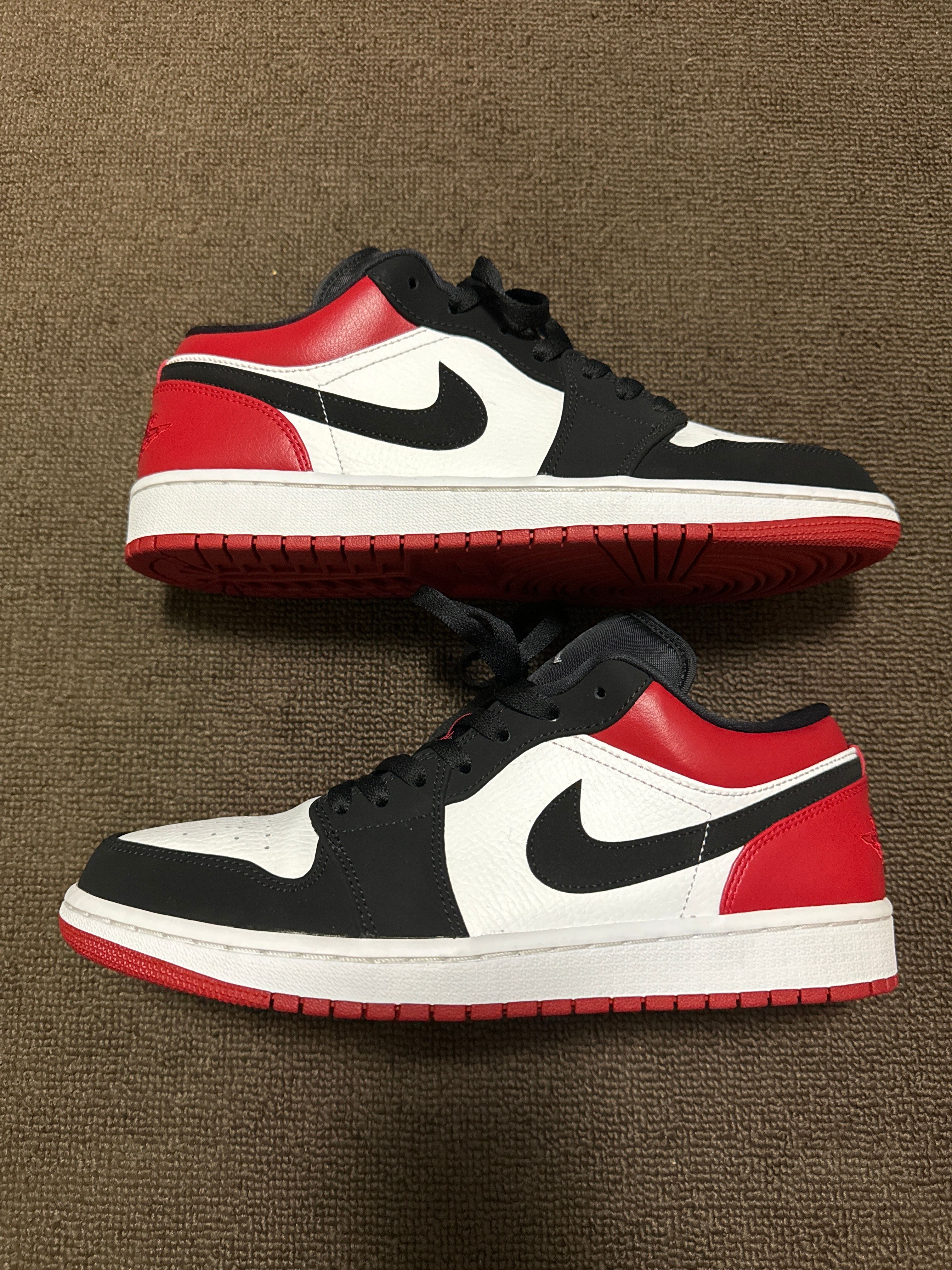 Nike Air Jordan 1 Low "Bred Toe" 