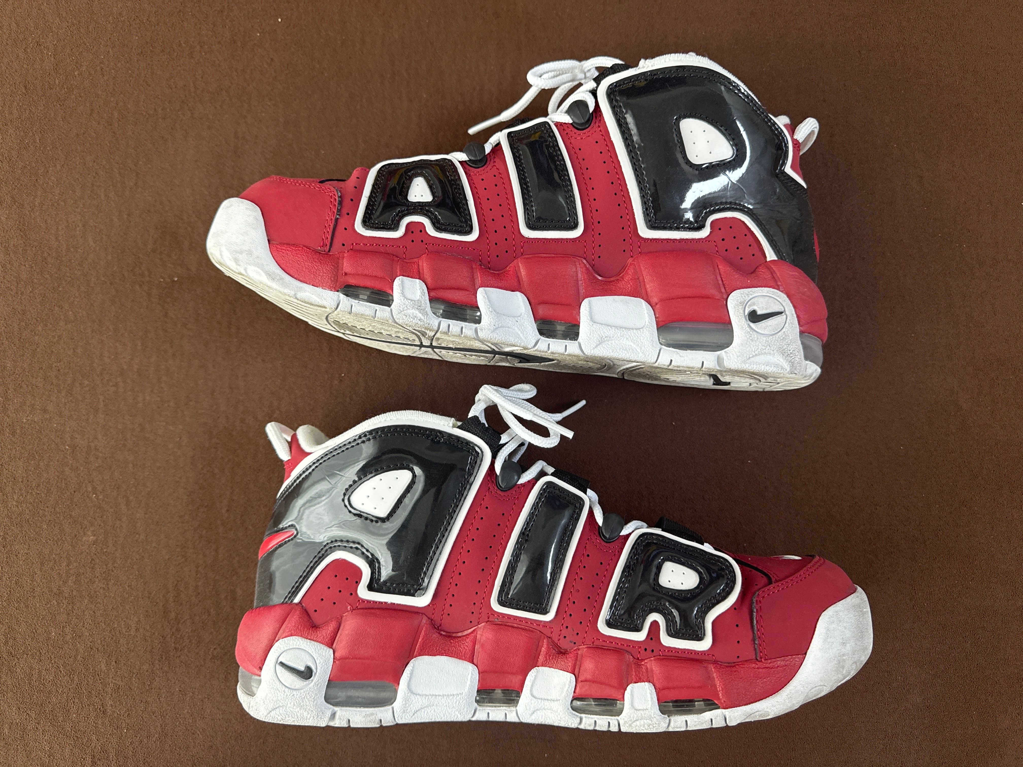 Nike Air More Uptempo ’96 "Black and Varsity Red" (2021) 