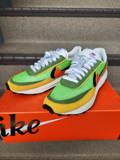 sacai × Nike LDV Waffle "Green"