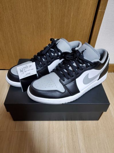 Nike Air Jordan 1 Low "Black/Light Smoke Grey"