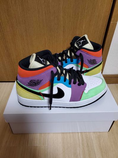 Nike Women's Air Jordan 1 Mid "Multi Color"