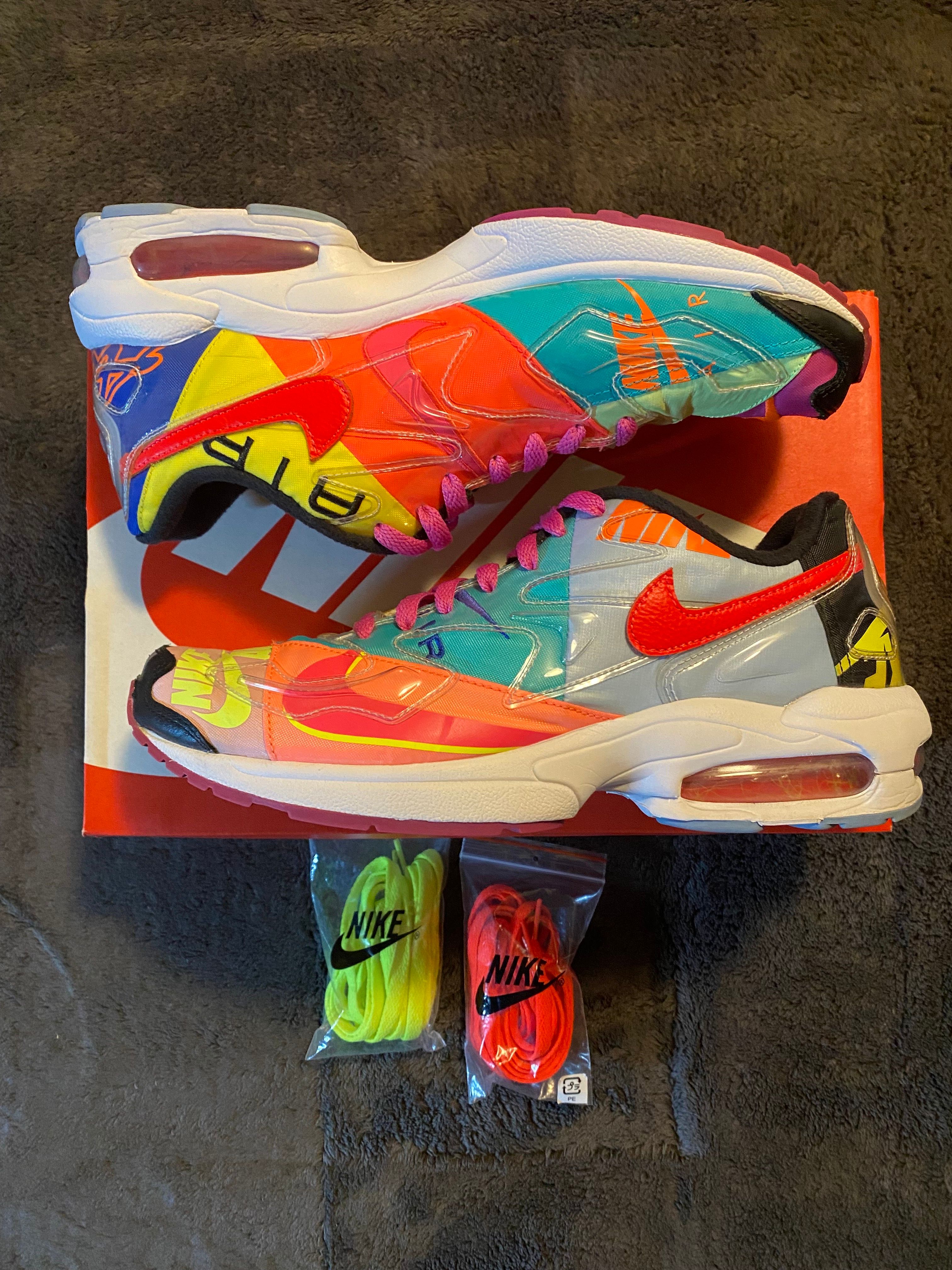atmos × Nike Air Max 2 Light "Multi" (BV7406-001/CJ6200-001)