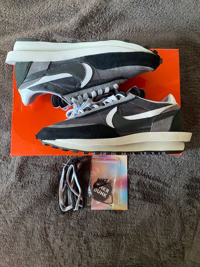 sacai × Nike LD Waffle "Black"