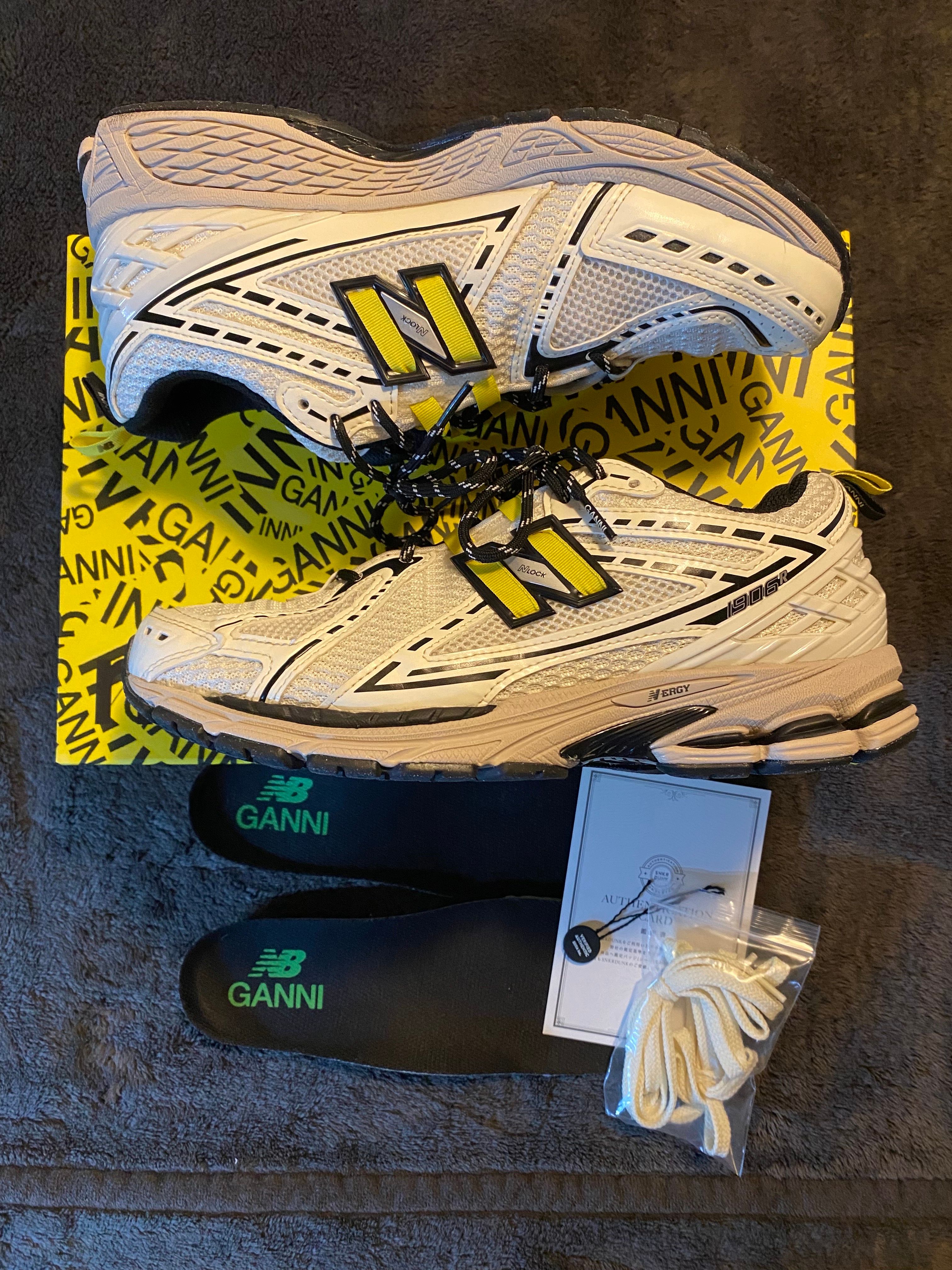 GANNI × New Balance 1906R "Off White"