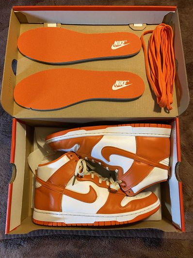 Nike Dunk High "Orange Blaze"
