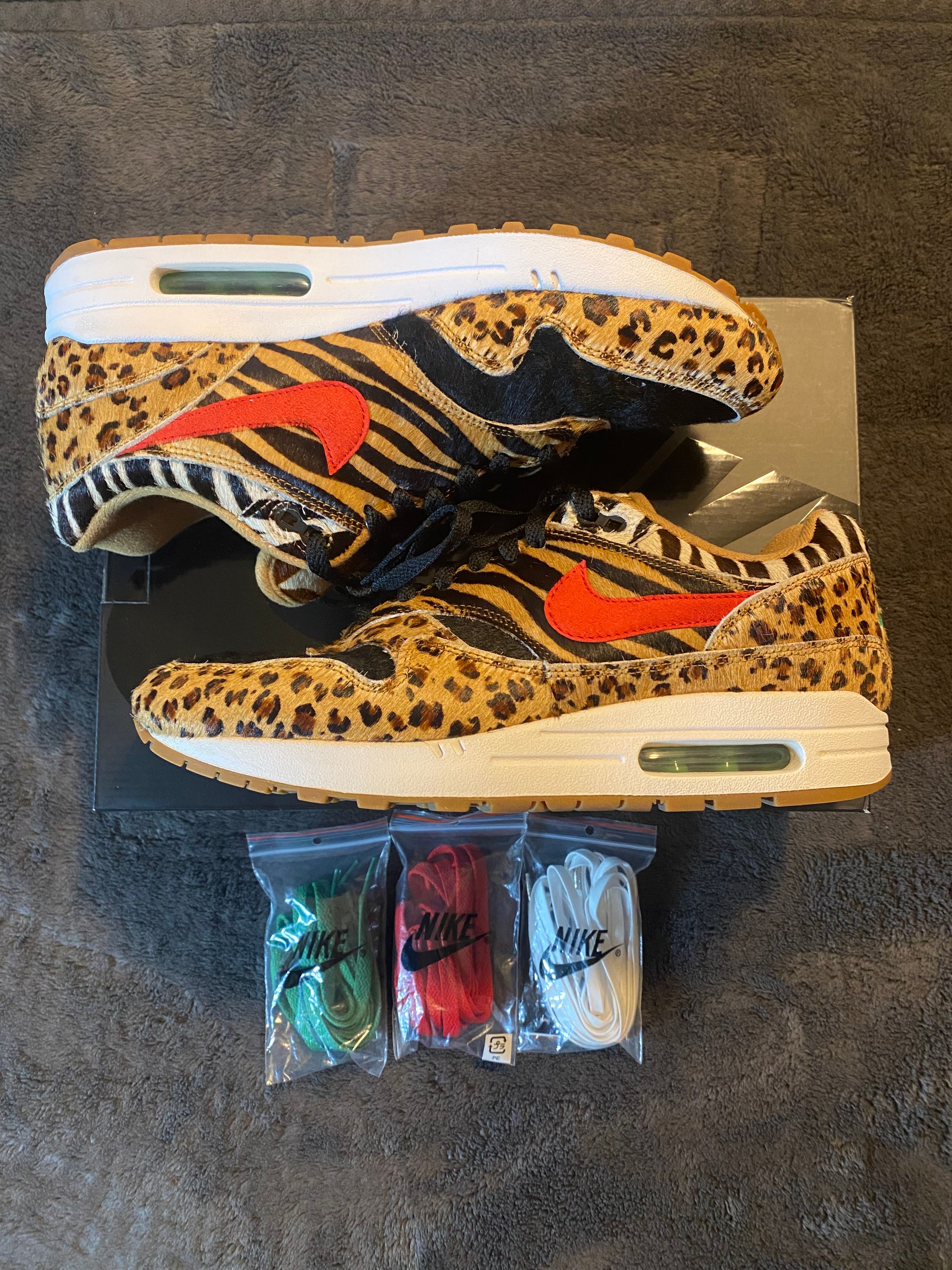 atmos × Nike Air Max 1 DLX "Animal Pack/Safari"