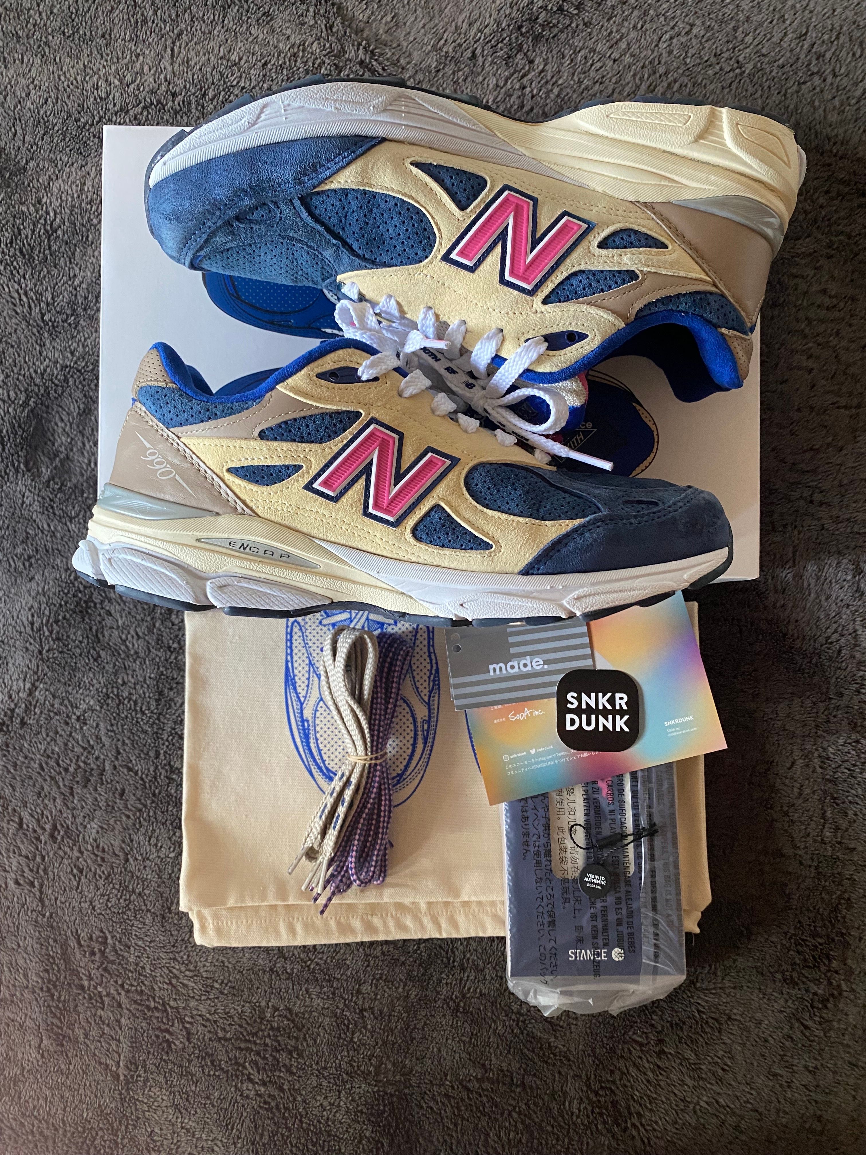 KITH × New Balance 990V3 "Daytona"