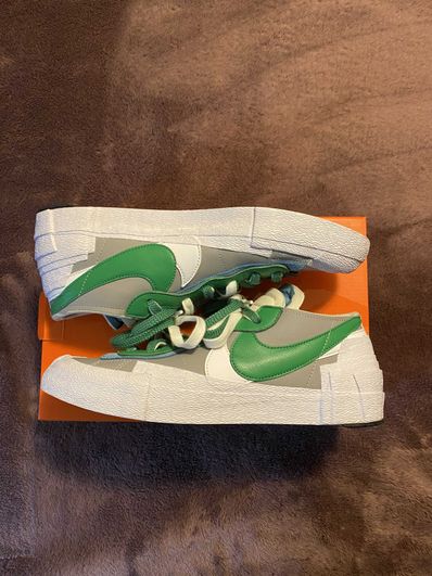 sacai × Nike Blazer Low "Classic Green"