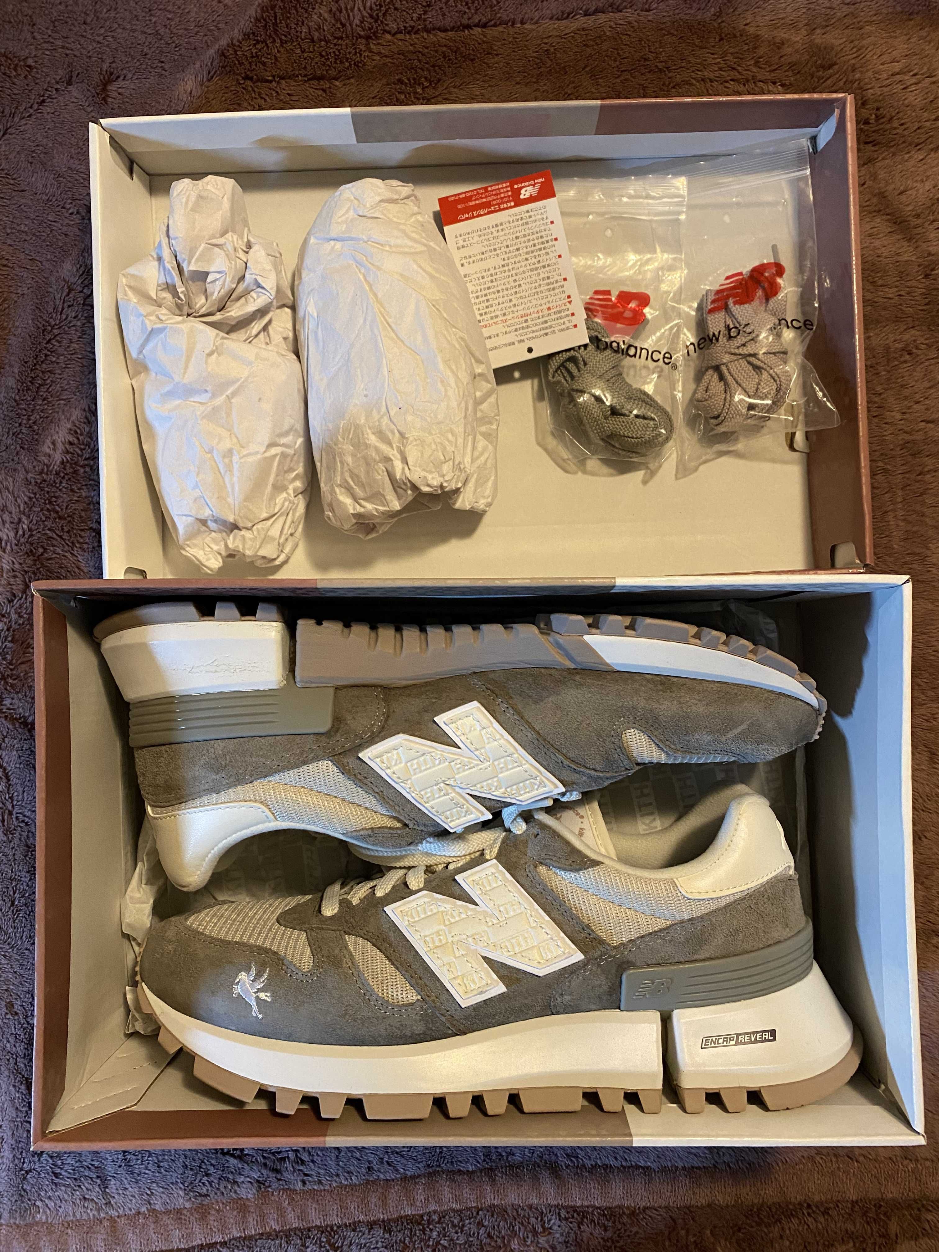 KITH × New Balance RC1300 10th Anniversary "Elephant Skin/Safari"