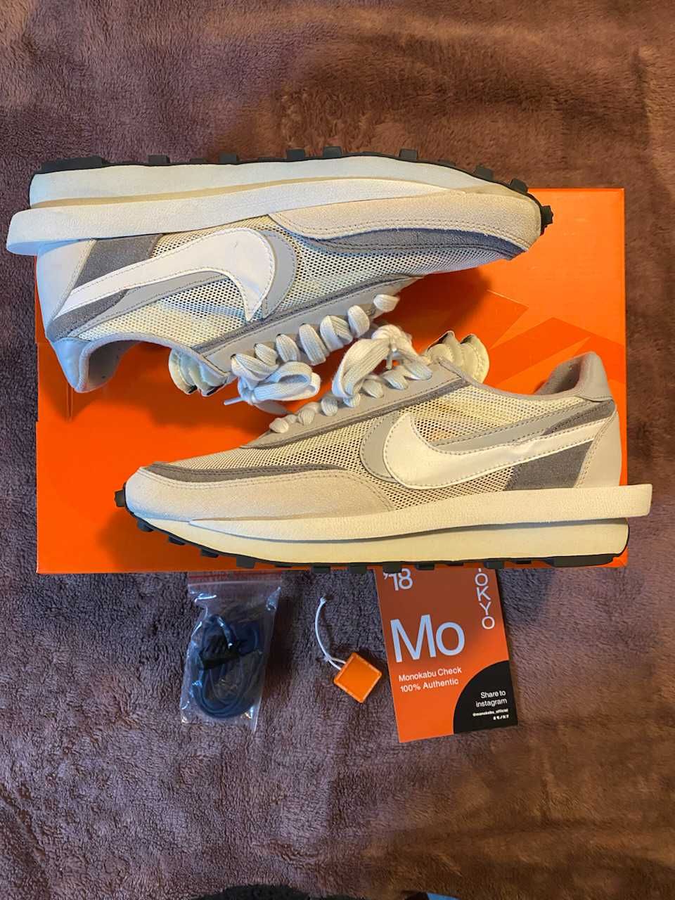 sacai × Nike LD Waffle "White"