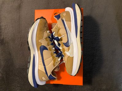 Sacai × Nike Vapor Waffle "Sesame And Blue Void"