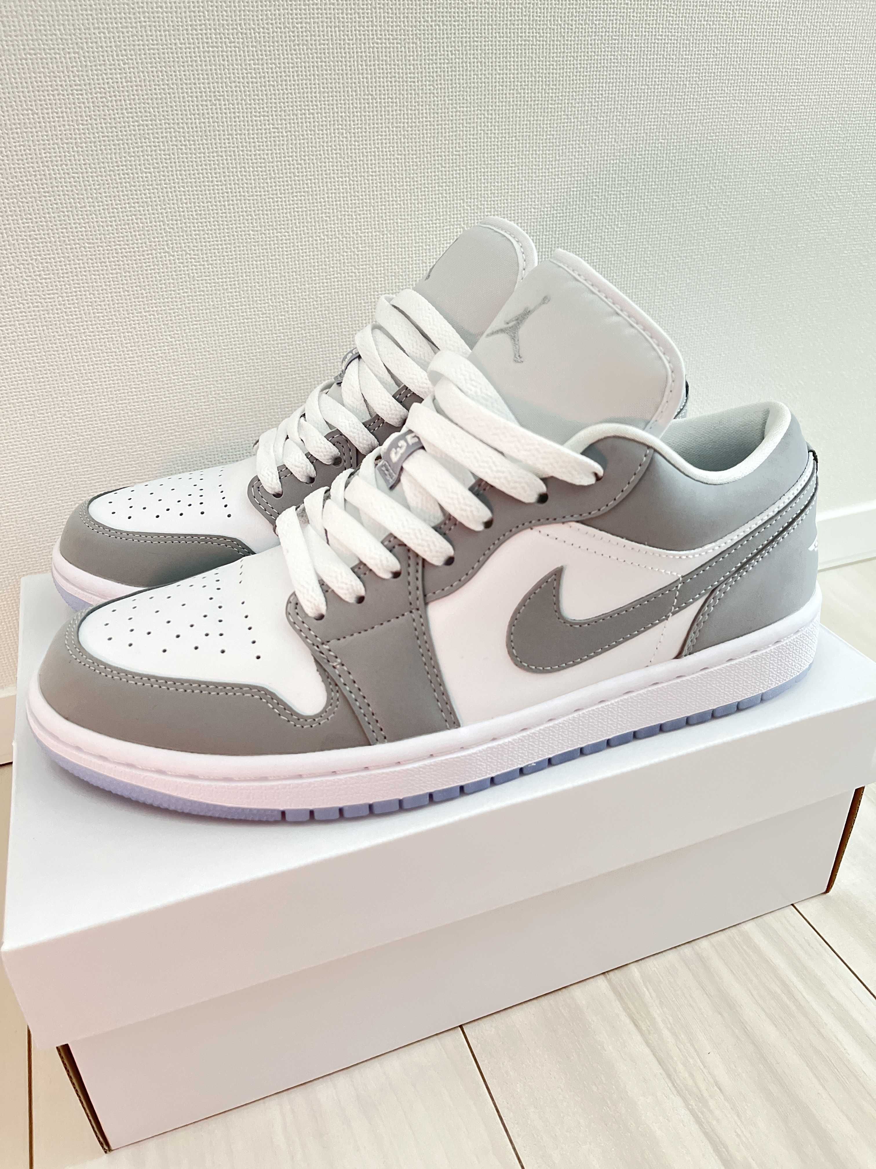 Nike Women's Air Jordan 1 Low "Wolf Grey"