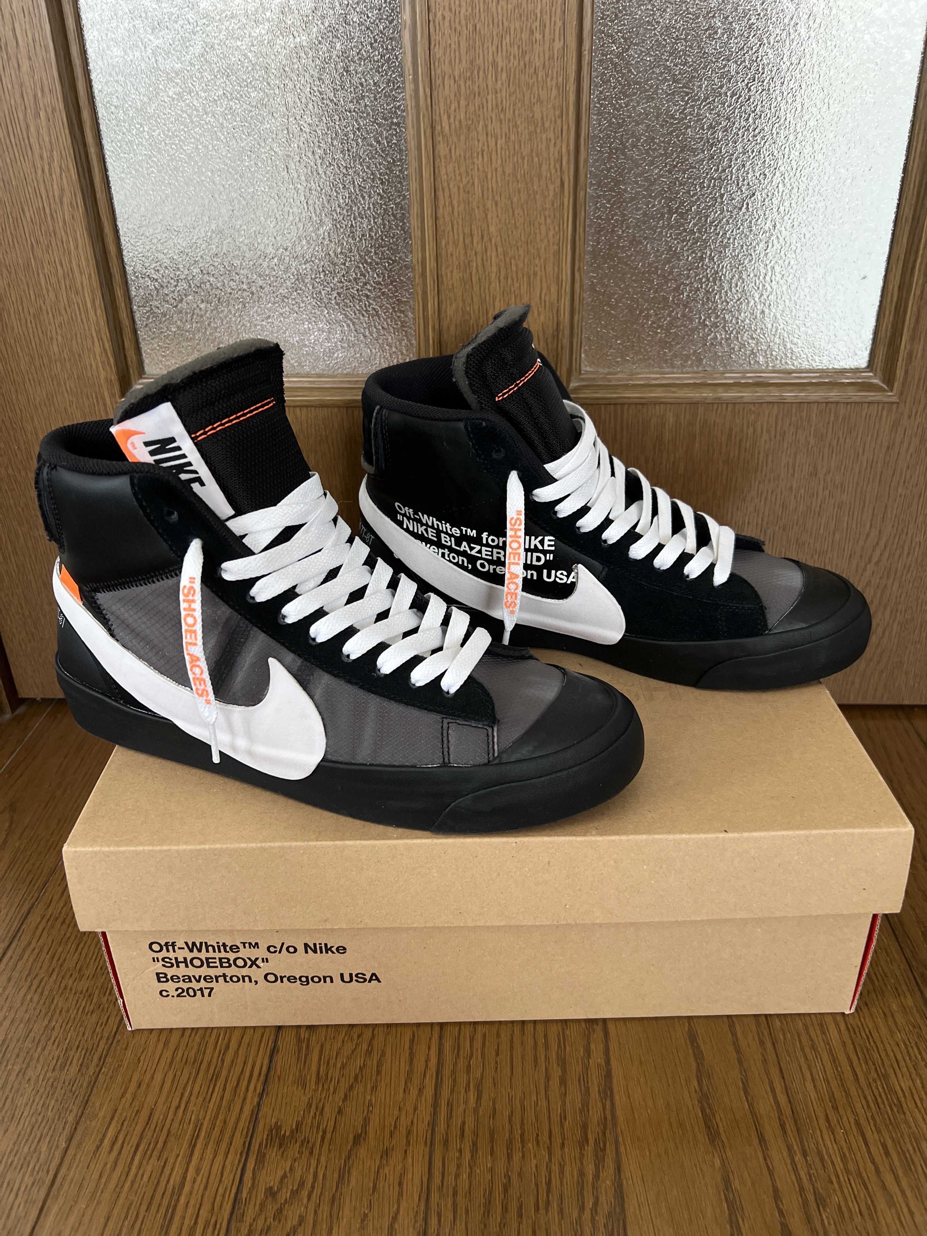Off-White × Nike Blazer Studio Mid "Grim Reaper"