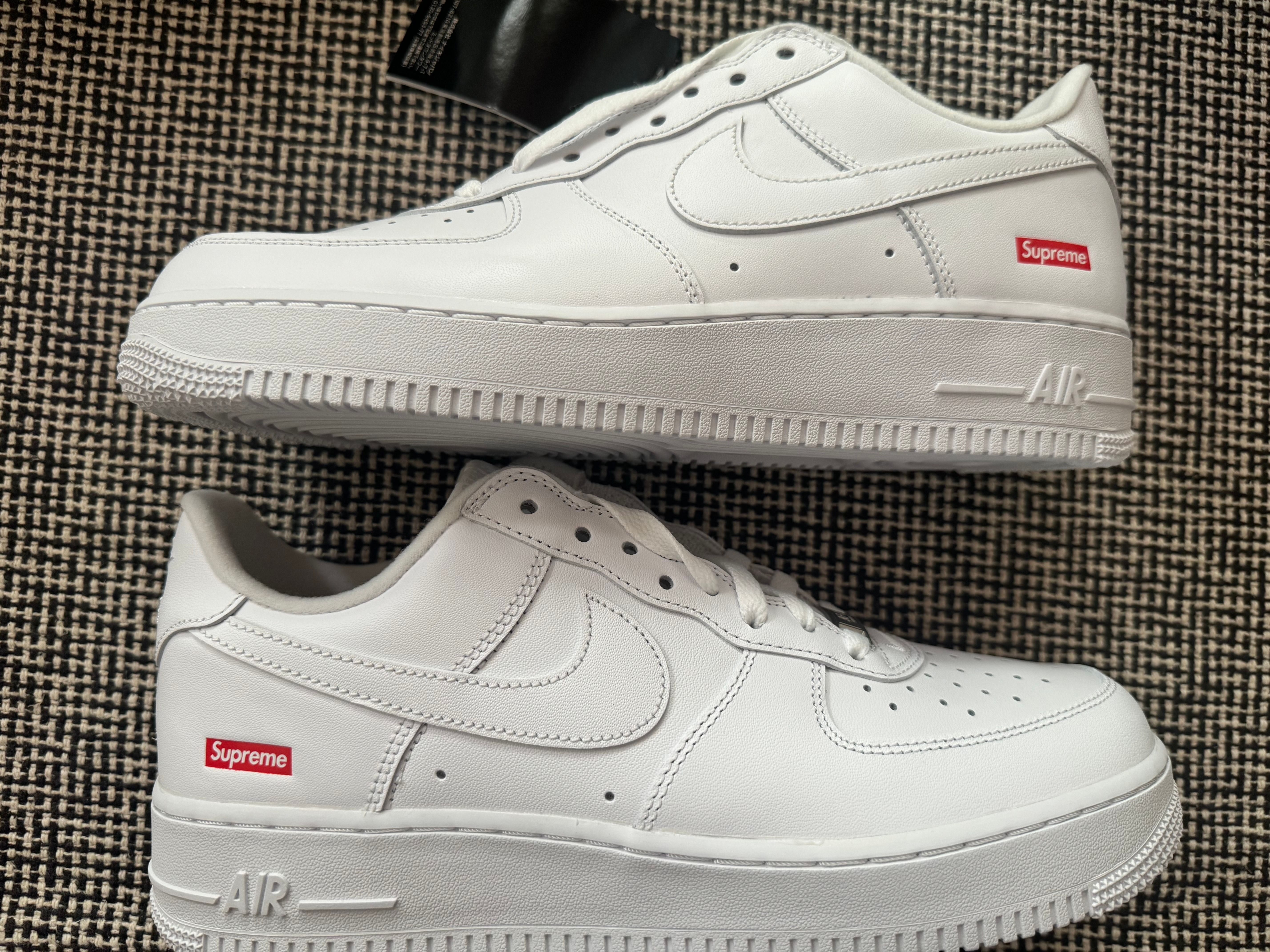 Supreme × Nike Air Force 1 Low "White"