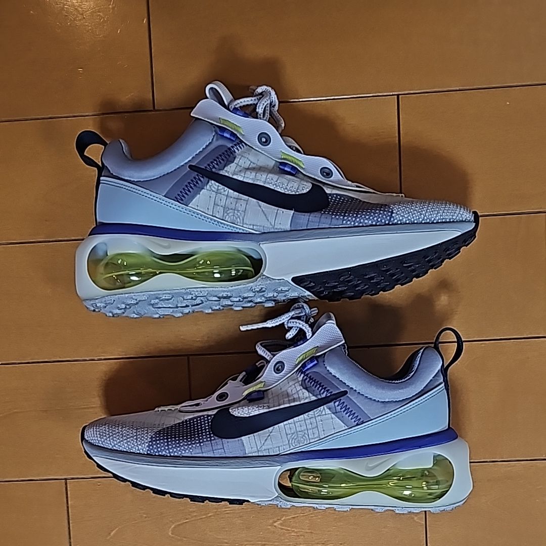 ナイキ エアマックス2021 "パープル/ライム"