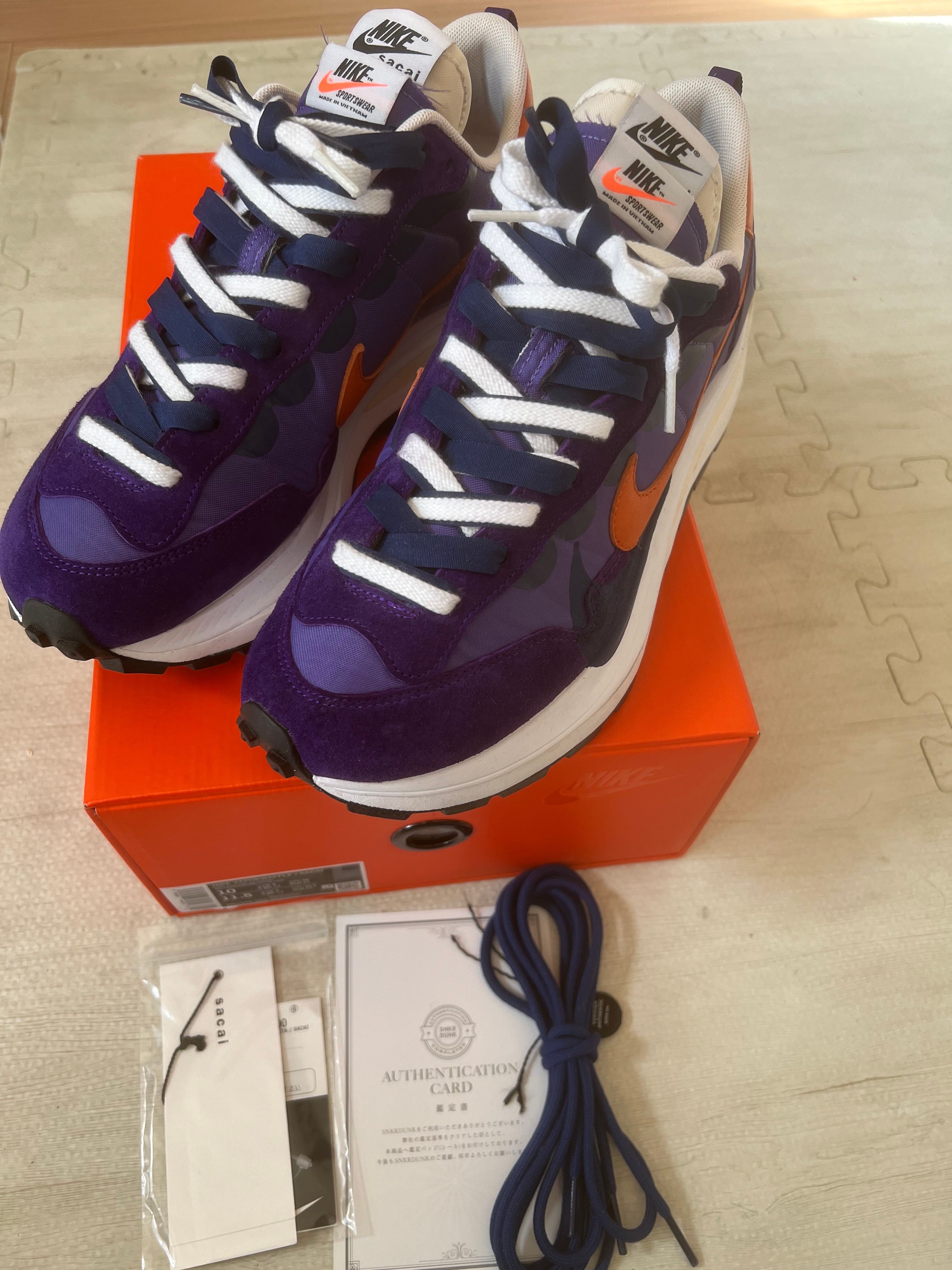 SACAI × NIKE VAPOR WAFFLE "DARK IRIS"