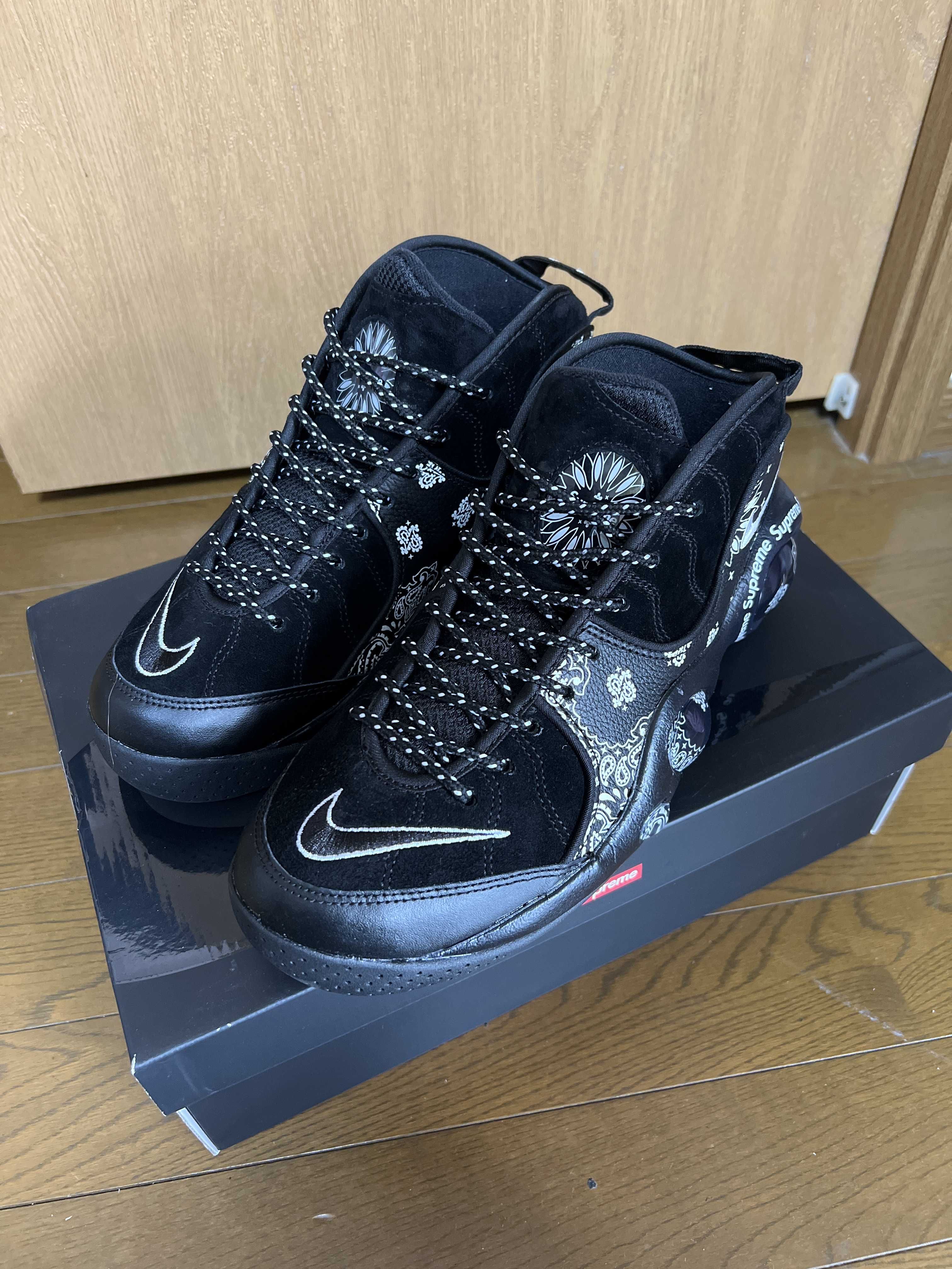 Supreme × Nike Air Zoom Flight 95 SP "Black/White"