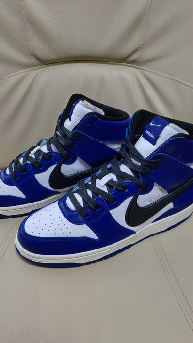 AMBUSH × NIKE DUNK HIGH "DEEP ROYAL"