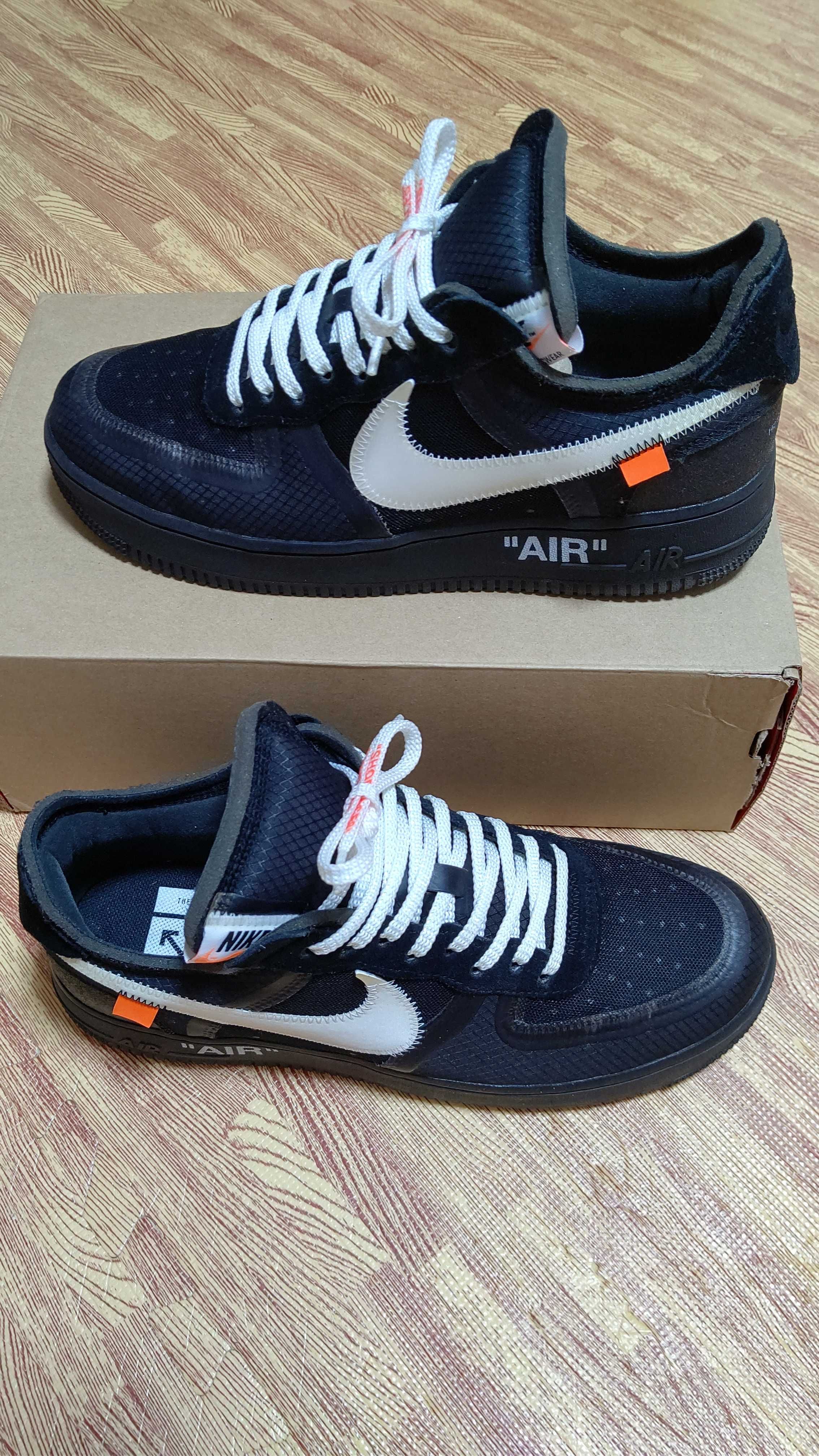 Off-White × Nike Air Force 1 Low "Black"