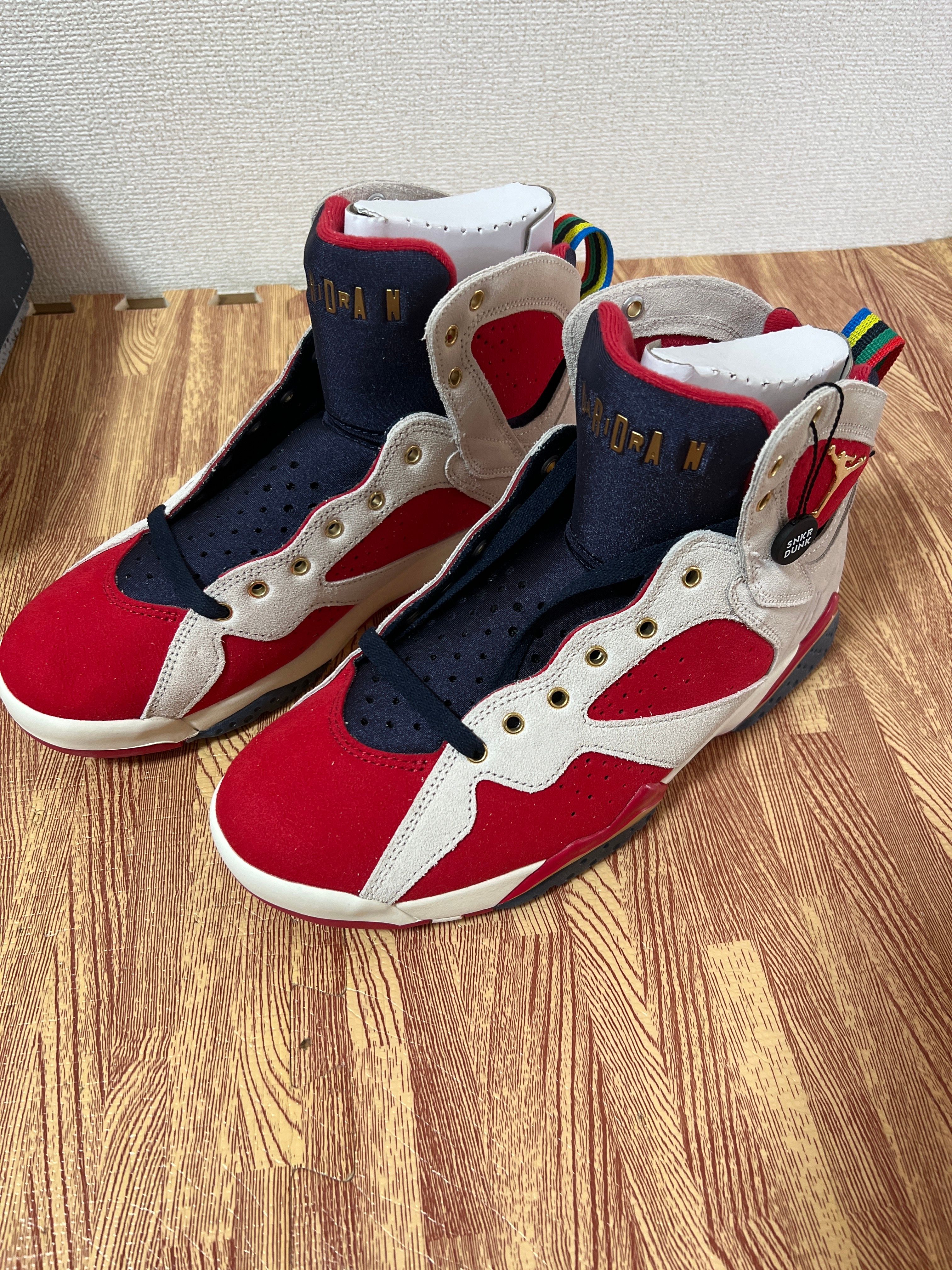 Trophy Room × Nike Air Jordan 7 "True Red and Obsidian"