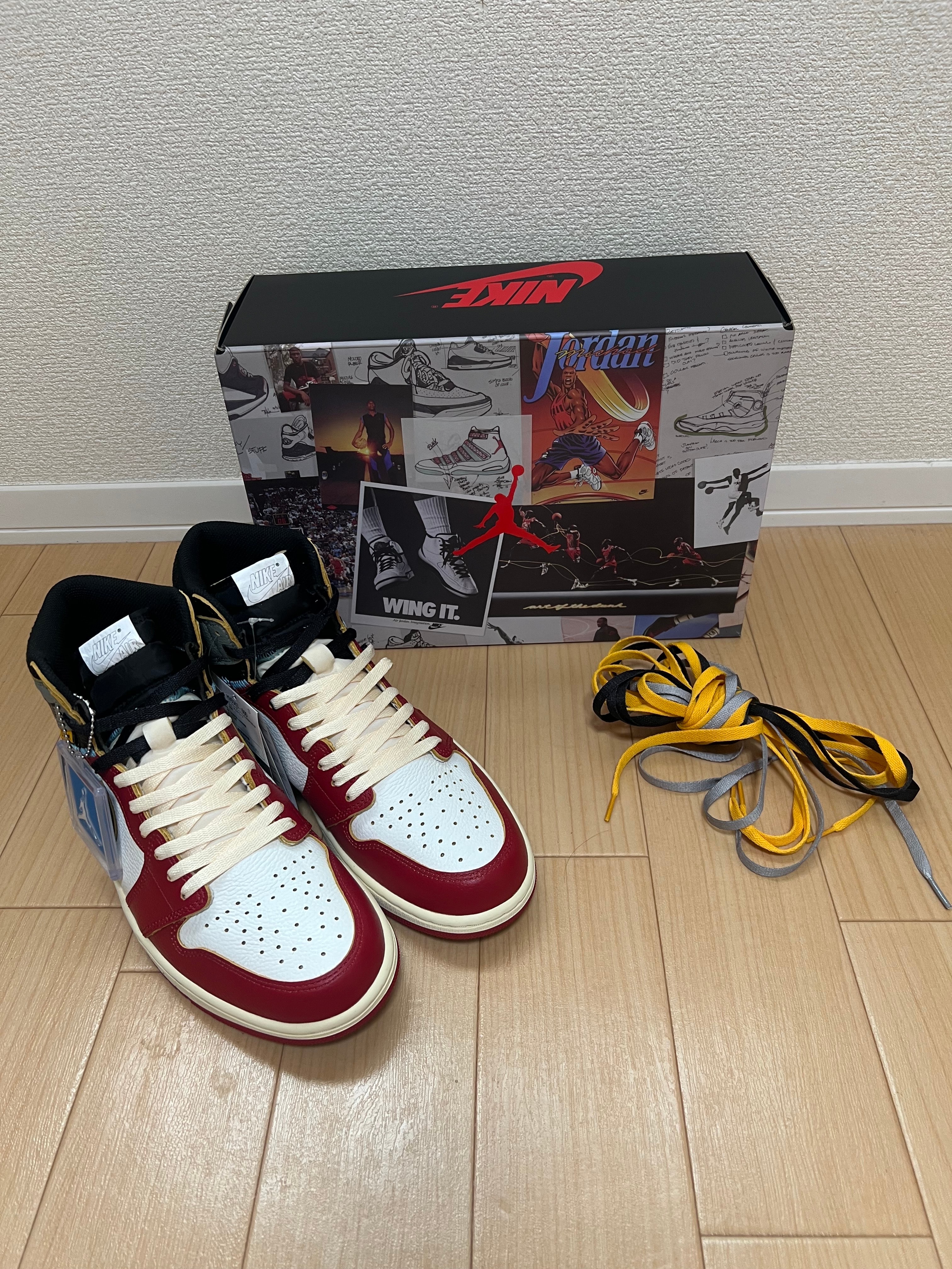 UNION × Nike Air Jordan 1 Retro High OG "Chicago/Shadow"