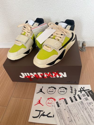 Travis Scott × Nike Jordan Jumpman Jack TR CJ1 T-Rexx "Bright Cactus"