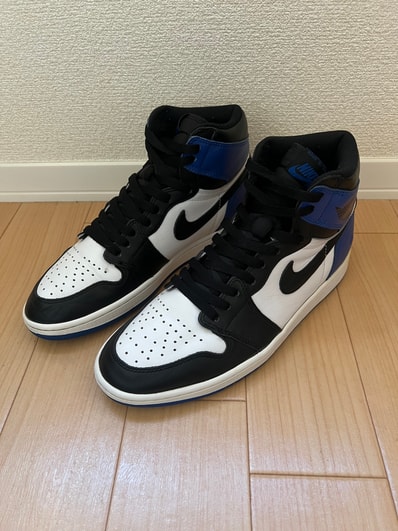 fragment design × Nike Air Jordan 1 Retro High OG "Black/Sport Royal/White"