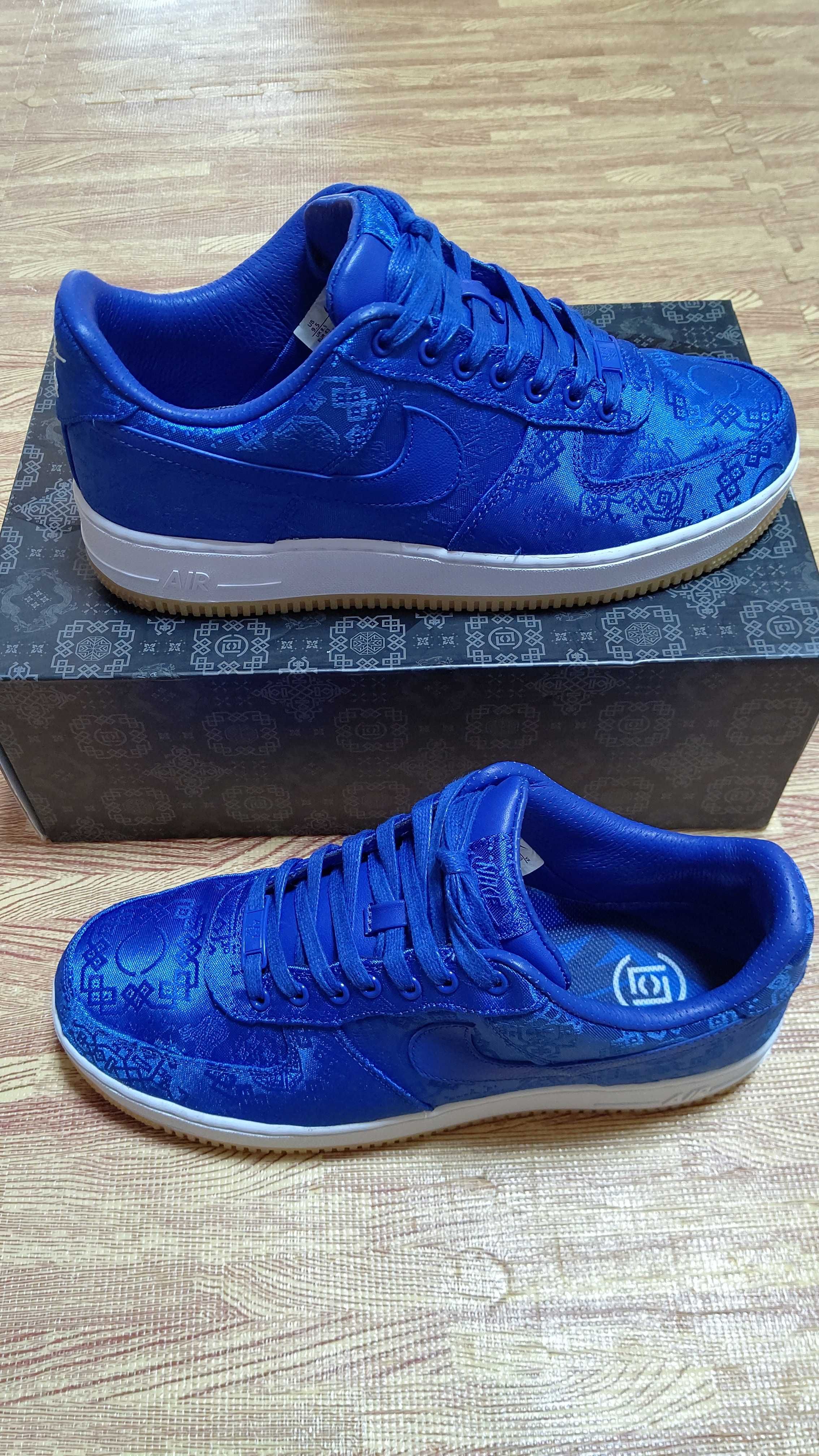 CLOT × Nike Air Force 1 Low "Blue"