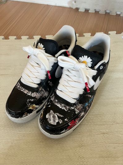 PEACEMINUSONE × Nike Air Force 1 Low Para Noise "Black" / G-DRAGON