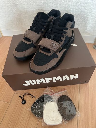 Travis Scott × Nike Jordan Jumpman Jack TR CJ1 T-Rexx "Black and Dark Mocha"