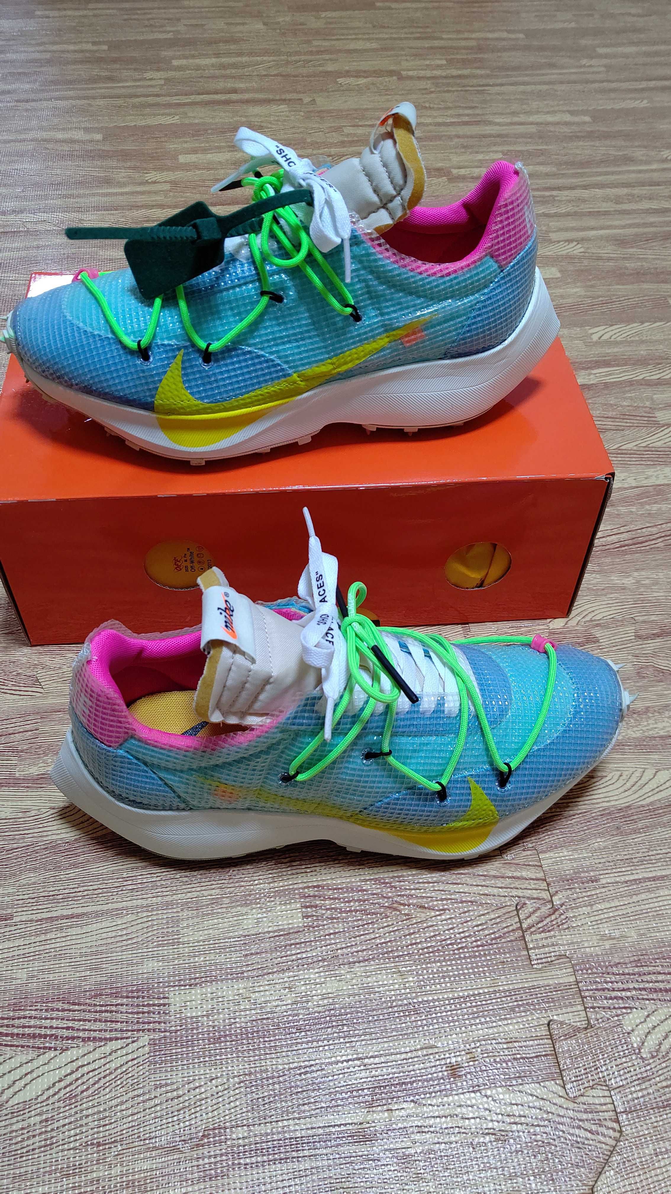 Off-White × Nike Women's Vapor Street "Sky Blue"