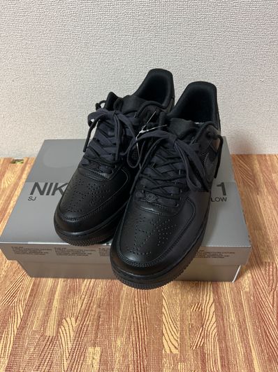 Slam Jam × Nike Air Force 1 Low "Black and Off Noir"