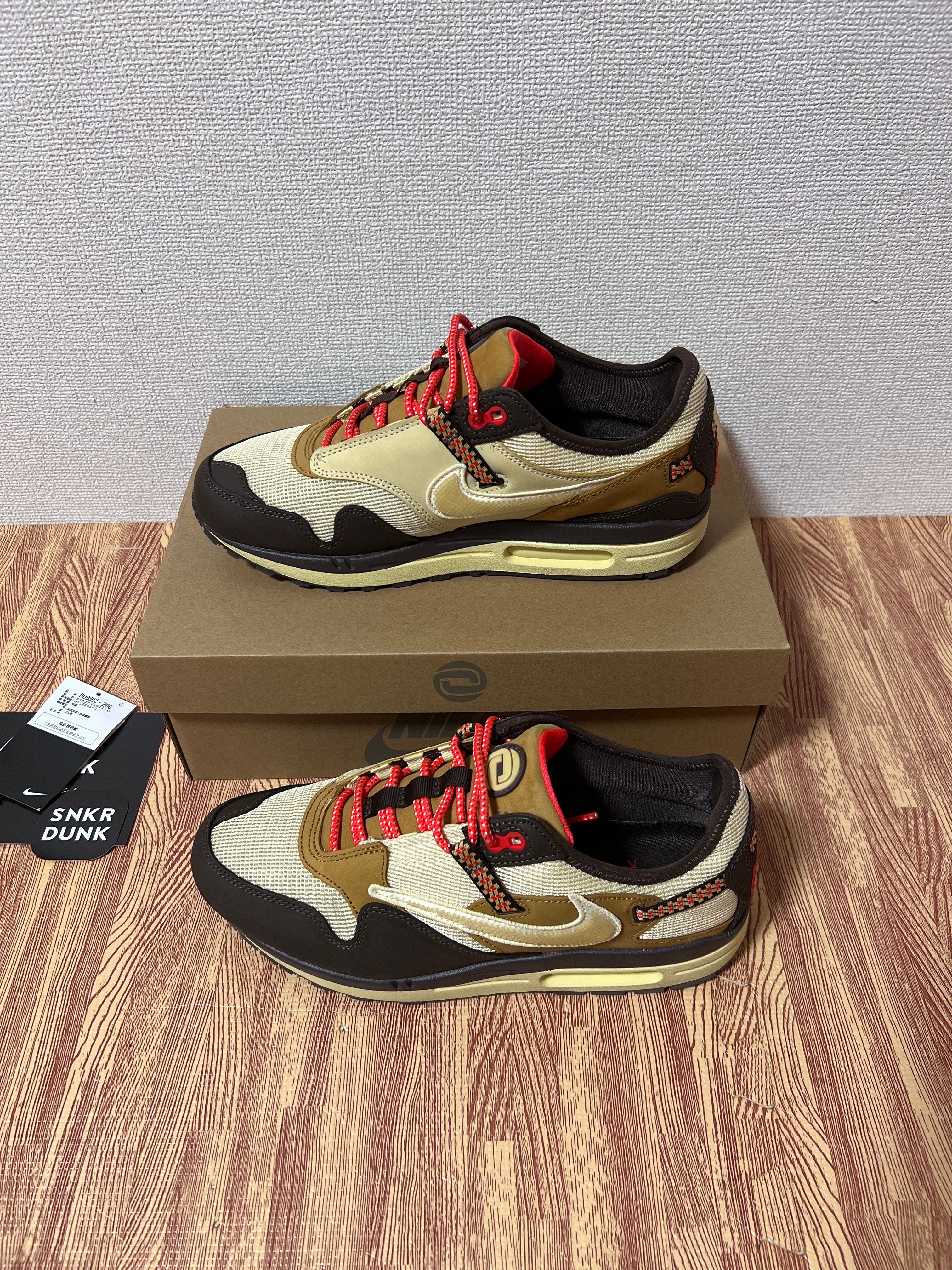 Travis Scott × Nike Air Max 1 "CACT.US Brown"