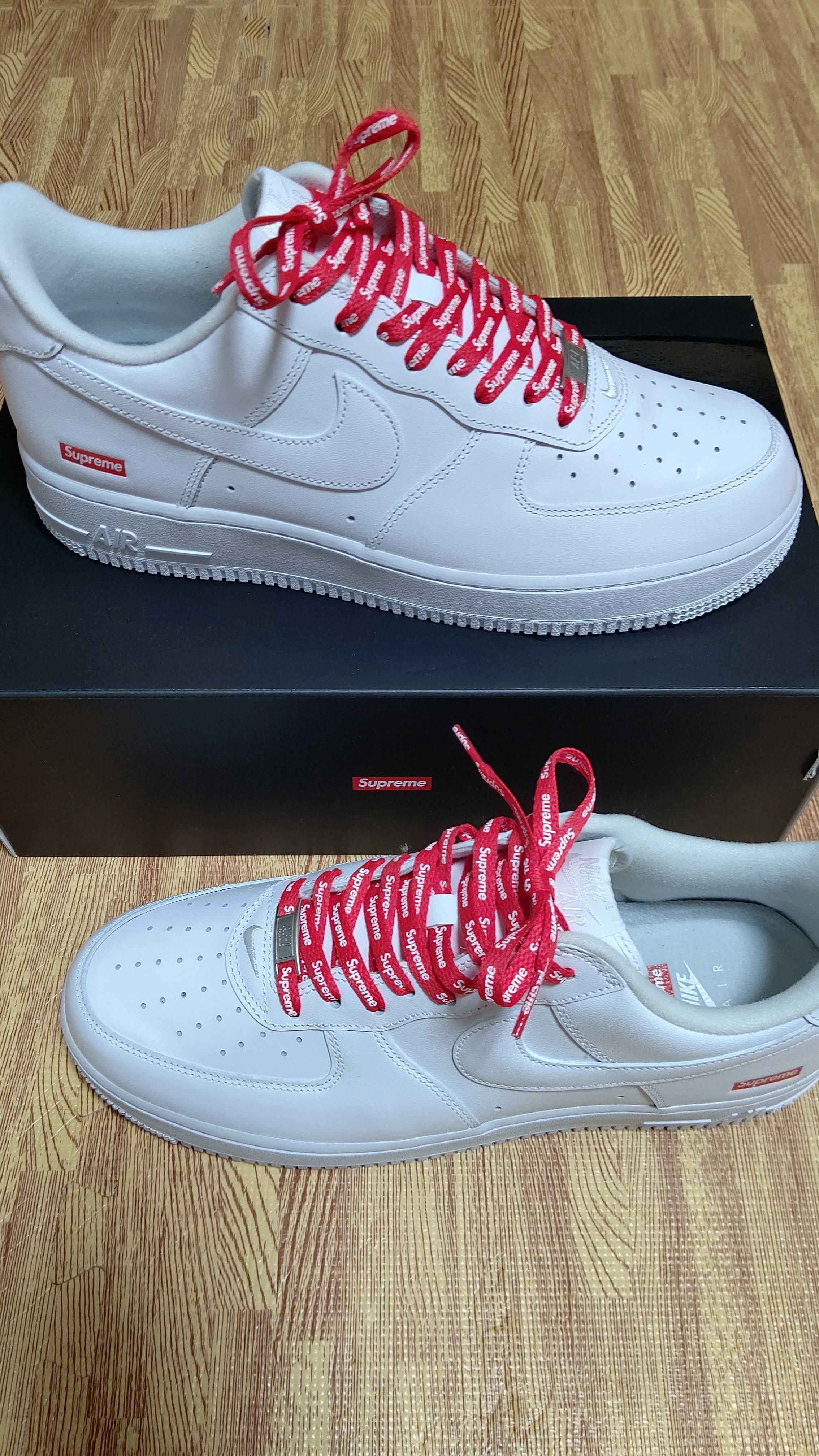 Supreme × Nike Air Force 1 Low "White"