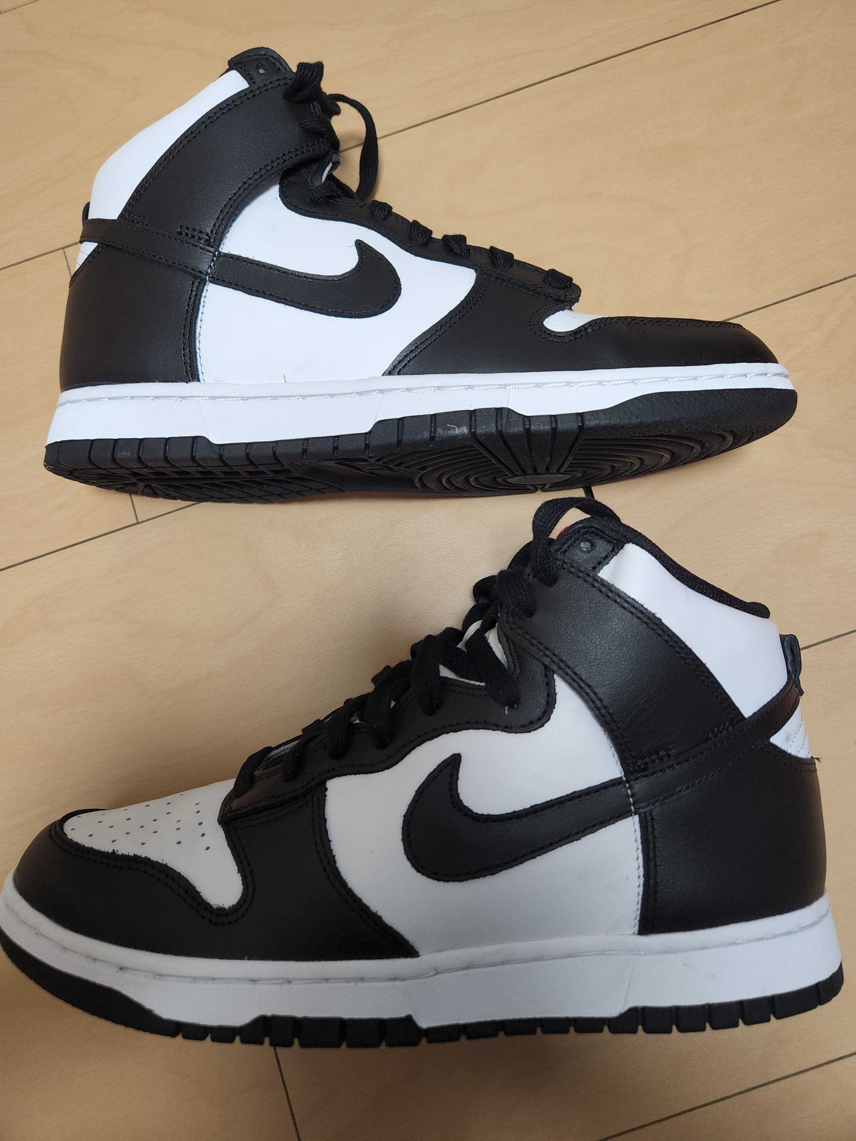 Nike Women's Dunk High "Black and White"