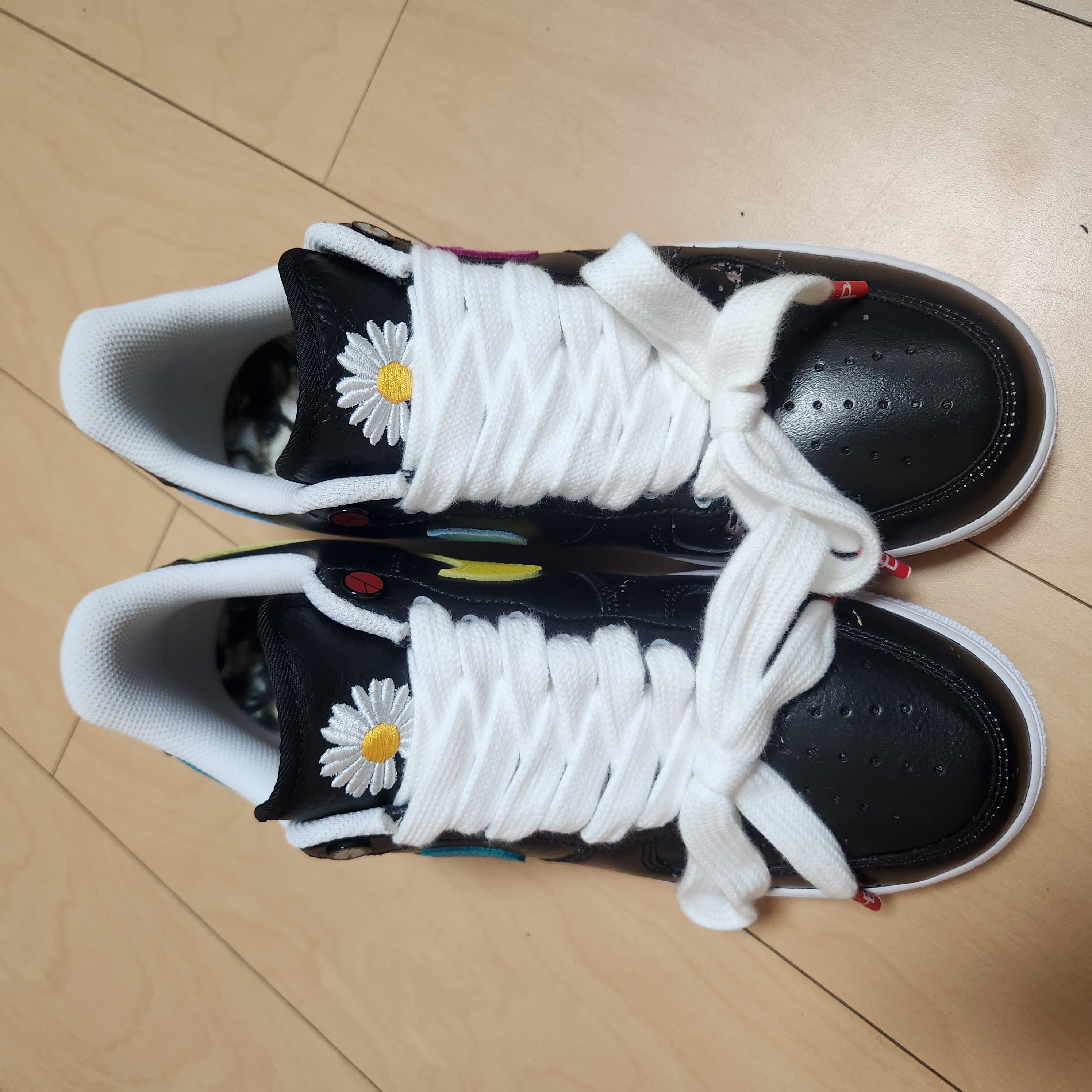 PEACEMINUSONE × Nike Air Force 1 Low '07 Para-Noise 3.0 "Black and Multi-Color" / G-DRAGON