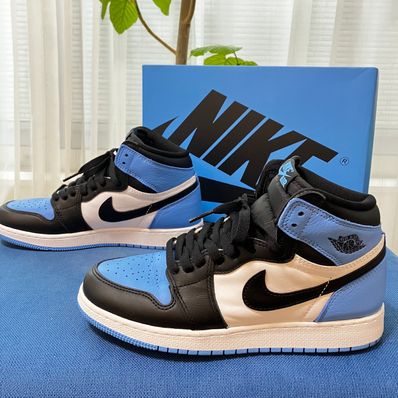 Nike GS Air Jordan 1 Retro High OG "University Blue/UNC Toe"