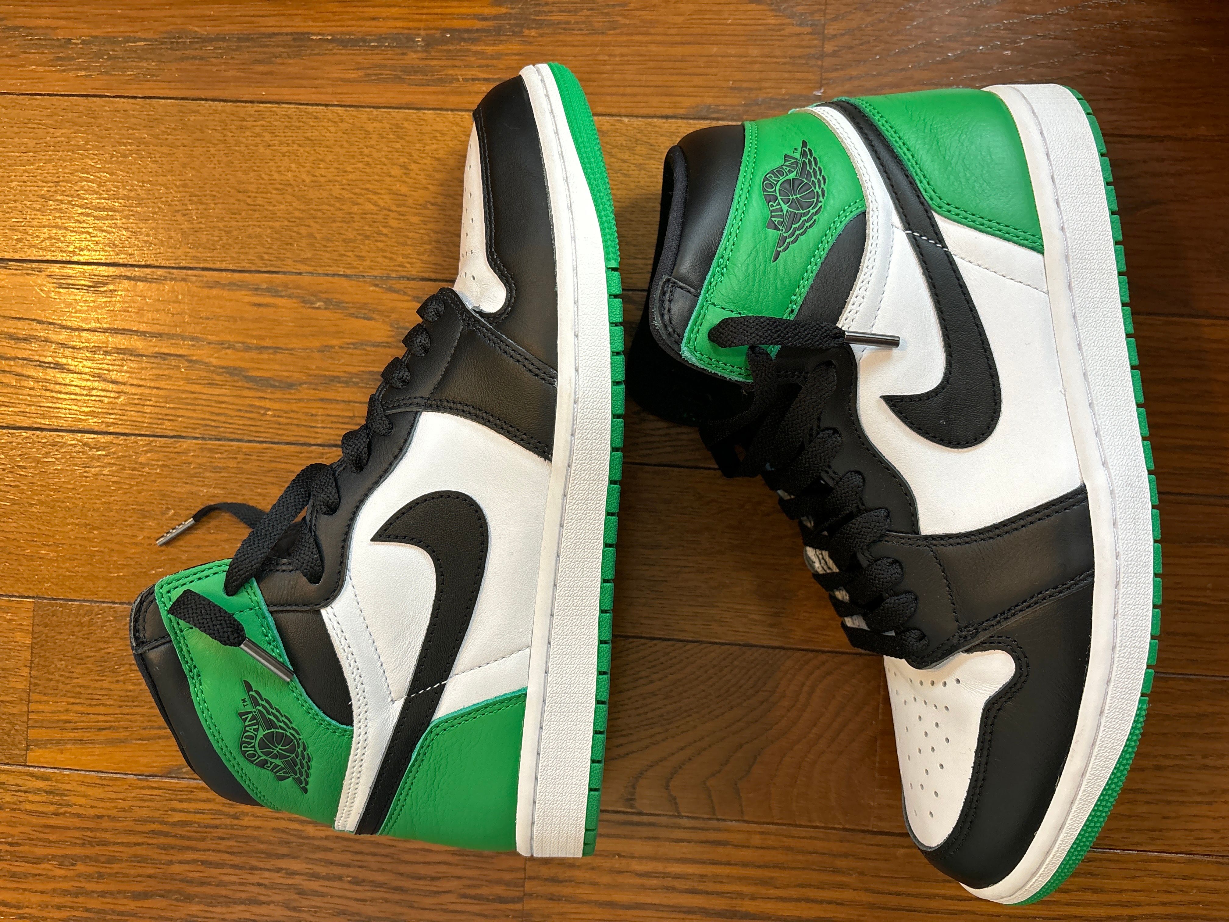 Nike Air Jordan 1 Retro High OG "Celtics/Black and Lucky Green" (2023)