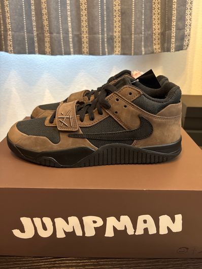 Travis Scott × Nike Jordan Jumpman Jack TR CJ1 T-Rexx "Black and Dark Mocha"