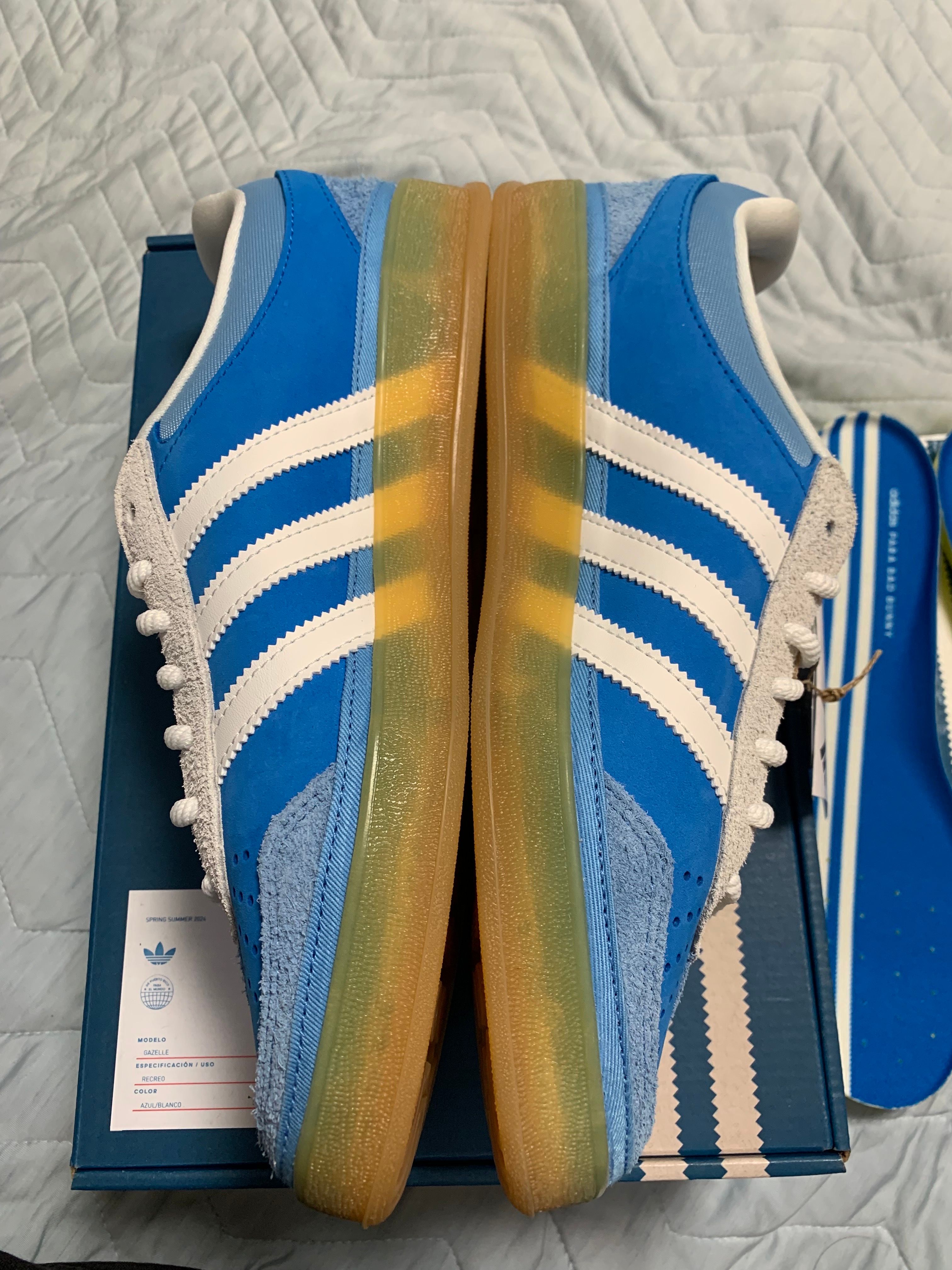 Bad Bunny × adidas Gazelle Indoor "San Juan"