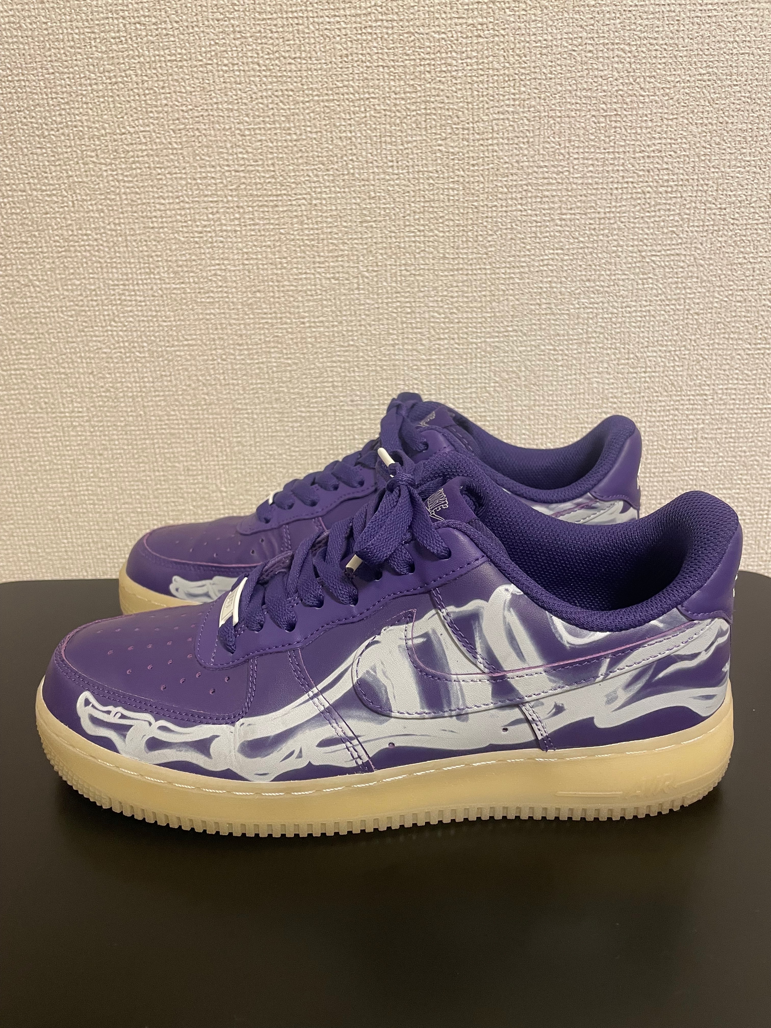 Nike Air Force 1 Low "Purple Skeleton"