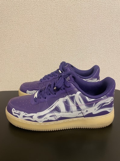 Nike Air Force 1 Low "Purple Skeleton"