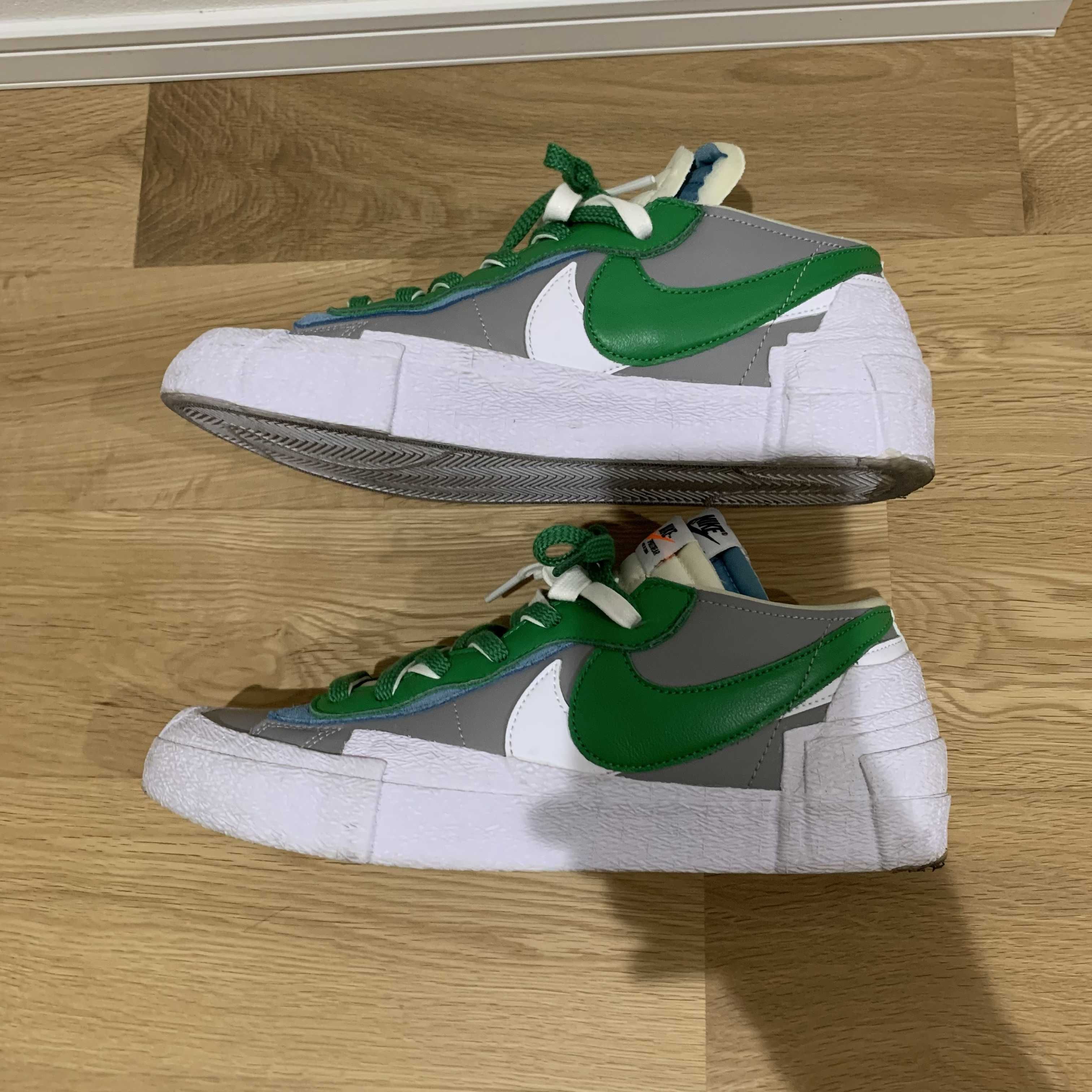 sacai × Nike Blazer Low "Classic Green"