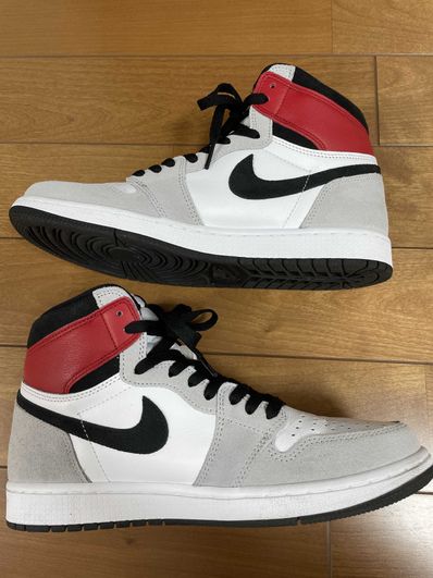 Nike Air Jordan 1 High OG "White/Black/Light Smoke Grey"