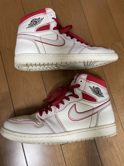 Nike Air Jordan 1 Retro High OG "Sail/University Red"