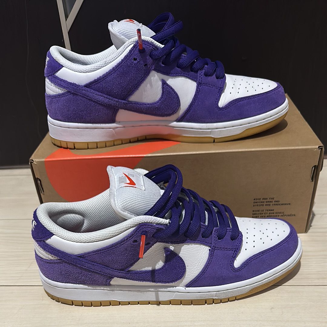 Nike SB Dunk Low Pro ISO Orange Label "Court Purple Gum"